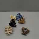 Big Claw Hair Clips for Thick Hair, 3.2" Matte Octopus Large Clips for Women and Girls, Strong Hold Jumbo Clips for All Hair Types, 6 Pack (Neutral)