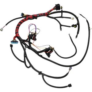 JDMSPEED New Engine Wiring Harness W/O Cali Replacement for Ford Super Duty F250 F350 1999 2000 2001 7.3L Diesel Replace F81Z12B637EA F81Z-12B637-EA