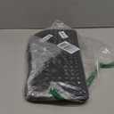 Large Print Backlit Wireless Keyboard  Silent Keyboards with Wrist Rest, 7-Color Light up, Quiet Low Profile Keys, 2.4G Wireless Rechargeable Full Size Keypad for Computer Laptop Windows, Black