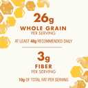 3 x Cascadian Farm Organic Honey Cashew Granola, Protein Granola, Non-GMO, Resealable Pouch, 9 oz (9 Ounce (Pack of 1))