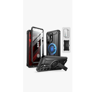 TORRAS Ostand Q3 Air for Samsung Galaxy S26 Ultra Case with 360 Magnetic Stand, Fit for MagSafe, Airbag Cushion, MilGrade Drop Tested, Shockproof Phone Case for S26 Ultra 6.9", Glacier Sprint