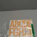 Bemeol 36 Sheets Letter Stickers 4 Inch Large Alphabet Letter Sticker Self Adhesive Letters Stickers for Classroom Home Decor Bulletin Boards(Yellow)