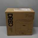 Dreo Smart Humidifiers for Bedroom, Top Fill 4L Supersized Cool Mist Humidifier with Nightlight, 32H Runtime, Touch/APP/Voice Control, 28 dB Quiet Ultrasonic Humidifiers for Large Room, Baby, Plants (Black)