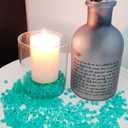 HappyFiller 4400 PCS Teal Tiny Acrylic Beads Gemstone Party Confetti Table Scatters Gems 7mm for Vase Filler,Floral Arrangement,Bridal Shower Decoration,Home Centerpieces,Candle Display