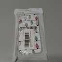 Colorful Christmas Lights Phone Case Compatible with iPhone 17 Pro, Christmas Holiday Phone Cover for iPhone 17 Pro