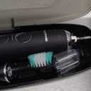 Aquasonic Black Series Ultra Whitening Toothbrush  ADA Accepted Electric Toothbrush- 8 Brush Heads & Travel Case  40,000 VPM Electric Motor & Wireless Charging - 4 Modes w Smart Timer