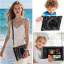ROISKIN for Flre HD 8 & 8 Plus Case 12th/10th Generation (2024/2022/2020 Release) with 360 Kickstand Hand Strap for Kids