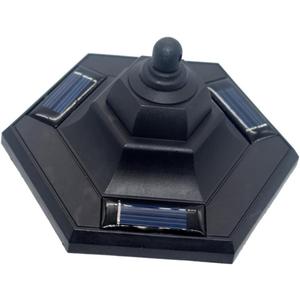 2Pcs Solar Powered Ground Plug in Lawn Lamp Outdoor Pathway Garden Light for Patio and Park Decor Solar Light for Evening Use