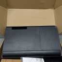 Klearlook Upgraded Adjustable Keyboard Tray for Above Desk & Under Desk Use - Ergonomic Sit-Stand Keyboard Riser with 360° Rotation, 24.4"×10" Keyboard Stand with Wrist Rest & Storage Drawer - Black