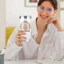 Teacher Life Tumbler - 20 Oz Cup Mug for Women Men, Appreciation Gifts from Students, Birthday Idea for Christmas and Appreciation Week (Black)