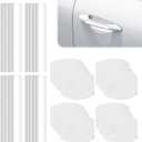 32 Pcs Car Door Handle Protector,Transparent Car Door Handle Scratch Protector,Suitable for Cars, Trucks, RVs and SUVs