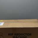 ERGOLIFE Hip Abductor Machine for Home Gym, Adjustable 6 Levels Resistance Inner Thigh Exercise Equipment, Glute Training Machine for Women/Sedentary/Postpartum Recovery