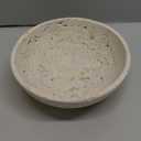 Gusto Nostro 8" Decorative Travertine Bowl for Coffee Table - Elegant Centerpiece, Aesthetic Fruit Bowl for Kitchen Counter - Heavy Stone Entryway Catch all, Jewelry, Potpourri - Travertine Decor