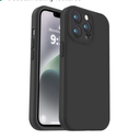 Vooii Compatible with iPhone 13 Pro Max Case, Liquid Silicone Upgrade [Camera Protection] [Soft AntiScratch Microfiber Lining] Shockproof Phone Case for iPhone 13 Pro Max 6.7 inch  Black