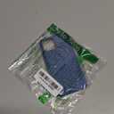 ORNARTO Compatible with iPhone 13 Mini Case, Slim Liquid Silicone 3 Layers Full Covered Soft Gel Rubber with Microfiber Case Cover 5.4 inch-Blue