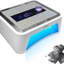 UV LED Nail Lamp Cordless, DecRose 120W Rechargeable UV Light for Gel Nails Portable Nail Dryer Light with Timer, Sparkling Rhinestones Diamond Curing Lamp,Gift for Nail Art Lovers & Professionals