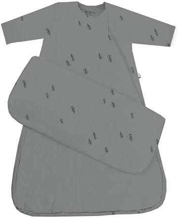 GUNAMUNA Unisex Long-Sleeve Sleep Sack, Wearable Sleep Bag for Babies and Toddlers, Soft Rayon, 1.0 TOG, 3 to 36 Months (9-18)