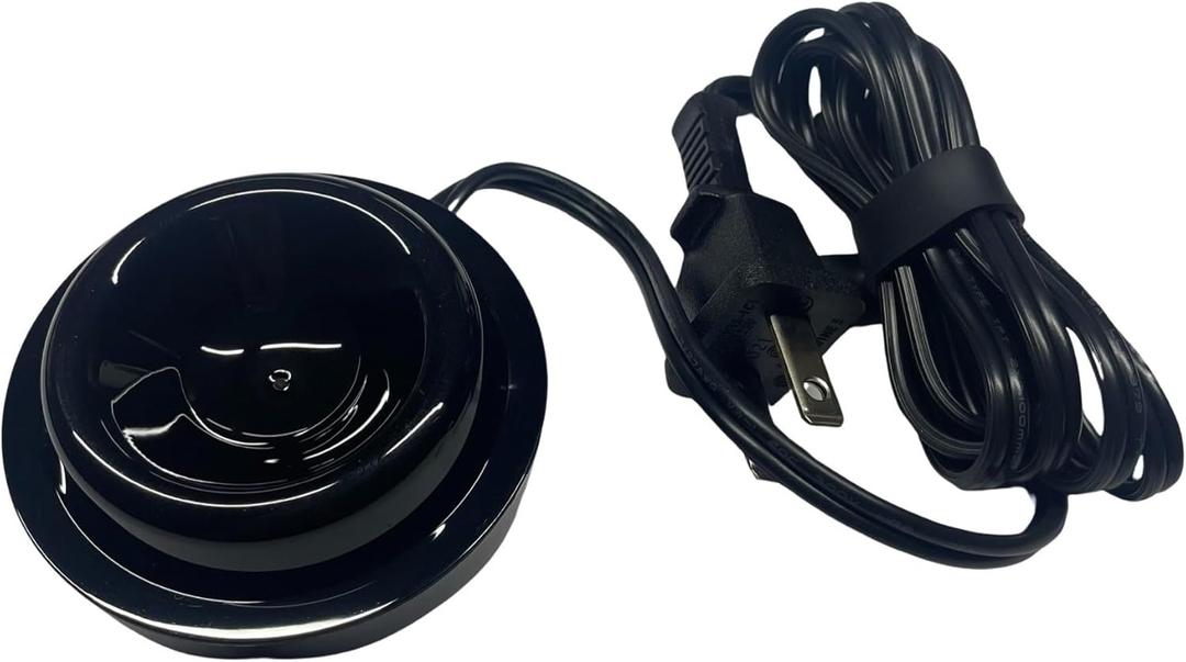 CELADON Replacement Charging Base for Philips Sonicare DiamondClean Smart 9000 Charger Black Color CBA6001, HX991W, HX991R, HX991B, HX9350, HX9360, HX939W, HX9340, HX992X, HX993X