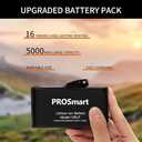 PROSmart 12V Men's Heated Jacket - Waterproof Electric Heating Coat Battery Operated Jackets for Men with Battery Included, XL 