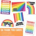 2 x Hadley Designs 54 Bulk Thank You Cards with Envelopes - Teacher Appreciation Cards, Cute Blank Card with Envelopes, Thank You Notes for Teachers, Birthday, Graduation & Small Business