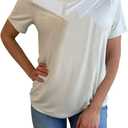 Women Maternity Shirt Comfort Colors Breastfeeding Nursing Friendly Zip Tshirt Mama's Boobery Always On Tap Tops (Medium, White 2)