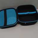 CHILDWEET 10ml Insulin Vial Storage Box 9-Grid Organizer Case Blue Compact Vial Holder for Fridge and Travel Diabetic Medicine Protection