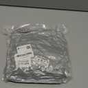 Double-Sided Faux Fur Plush Throw Pillow Covers 12x20 Set of 2 Fuzzy Striped Soft Cozy Pillowcase Luxury Decorative Pillows Rectangle Shaggy Cushion Covers for Couch Sofa Bed,Dark Grey