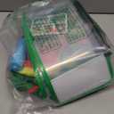 Upgraded Inflatable Dog Cone Collar with Transparent Anti-Licking Shield, Adjustable Elizabethan Collar for Medium Large Dogs, 2-in-1 Design with Detachable Shield and Soft Padding (L, Watermelon)