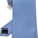 White Suit With Blue Tie Size Large