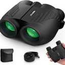 20X25 Small Binoculars for Adults and Kids, Large Eyepiece Binoculars for Bird Watching Easy Focus, Pocket High Powered Opera Glasses for Concert, Cruise Ship, Travel Must Have