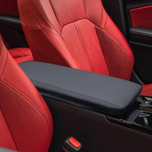 TOPINSTALL 2025 2026 Camry Center Console Cover Compatible with 2025 2026 Toyota Camry (LE/SE/XLE/XSE) Accessory, PU Leather Armrest Box Lid Protector Anti-Scratch Middle Console Cover Black