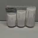 Christmas Flameless Pillar Candles, Holiday Led Candles with Timer Remote, Silver Battery Operated Flickering Candles for Christmas Home Decorations, Centerpiece.