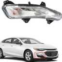 WFLNHB Passenger Right Side Fog Light Replacement for 2019-2021 Chevy Malibu Sedan DRL Bumper Turn Signal Lamp 84575553 84575552