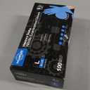 TitanFlex Nitrile Exam Gloves, Blue, 6-mil, Heavy Duty Nitrile Gloves, Mechanic Disposable Gloves, Latex Free, Powder Free (Blue(large 100))