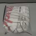 Women's Y2k Letter Print Short Sleeve Tee Shirts Striped Crewneck Drop Shoulder Loose T Shirts