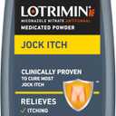 Lotrimin Antifungal Jock Itch Medicated Powder with Miconazole Nitrate, Jock Itch Treatment for Men, Women, and Kids Over The Age of 2, 6.25 oz Bottle