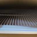 HVAC Premium 14 x 30 Duct Opening Steel Return Air Filter Grille, for 1-inch Filter, Removable Door, Flat Stamped HVAC Vent Cover Grille, Outer Dimensions 16.5 x 32.5