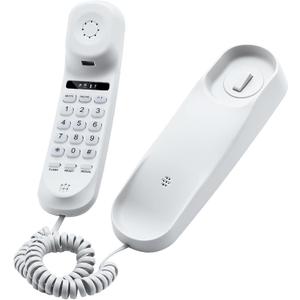 Corded Phone for Home, Durable landline Phone with Large Buttons for Seniors, Versatile Mini Phone for The Home, Office, and More(White)