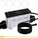IC40 Pool Salt Chlorine Generator Cell Compatible with Pentair IntelliChlor EC-520555,Salt Chlorinator System for Inground Saltwater Pools 40000 Gallon