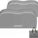 RVMATE RV Tire Covers, Dual Axle Wheel Cover (2 Pack) Fits 27"-30" Diameter Tires, Waterproof Anti-UV Grey Dual Tire Covers RV Accessories for Truck/Trailer