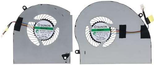 Replacement CPU Cooling Fan for Dell Alienware 17 R4 17 R5 P31E ALW17C MG75090V1-C060-S9A MG75090V1-C070-S9A 4RFW1