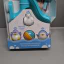 Nuby Penguin Slide Bath Toy Play Set with 4 Bath Squirters - Baby Bath Toys for Boys and Girls 12+ Months - Suction Cup Toy Attaches to Shower Wall