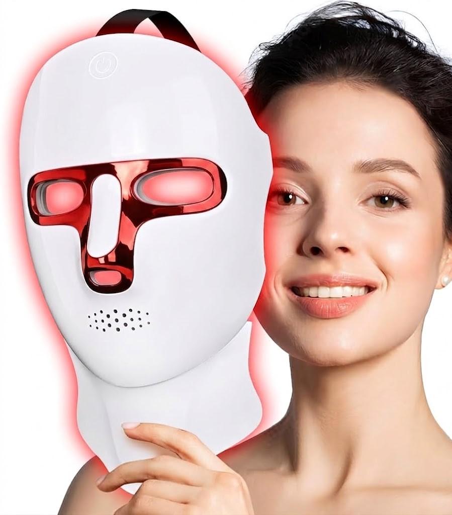 Red Light Therapy for Face, Led Face Mask Light Therapy, AntiAging Infrared Therapy for Wrinkles, Fine Lines, 71 Colors LED Facial Skin Care Mask