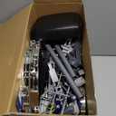 M SANMERSEN Upgraded Kids Jazz Drum Set Toddler Toy Drum Set with Stool, Plastic Rock Jazz Drum Kit Musical Toys Gift for Boys Girls 1-3 3-5