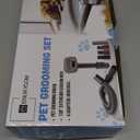 Pet Hair Grooming Brush Vacuum Attachment for Dyson V7 V8 V10 V11 V15/Big Ball/V6 DC58 DC59, Compatible with Shark NV501/HV322/HV301 Miele 1-3/8'' & Small Shop Vacs 1.25"  Cat/Dog Grooming Brush