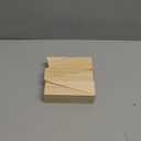 6 Pcs Wooden Door Stopper Wedge Non Slip Firefighter Wood Door Stopper Wedge for Most Surfaces Solid Block