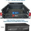 JOYTUTUS Truck Bed Cargo Box Organizer for Pickup, Truck Bed Cargo Bag, Storage Organizer Carrier Accessories for Groceries, Golf, Easily Slide in and Out, Easy Access