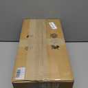 Mid Century Modern Globe Table Lamp, White Glass Shade Bedside Lamp - Eye-Caring Night Light for Bedroom, Living Room, Study Room