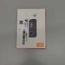 1Mii Bluetooth 5.3 Music Receiver for Car/Home Stereo, Aux Bluetooth Adapter for Car with Volume Control Supports Hands Free Calls, 16H Battery Life