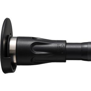 Shower Curtain Rod With Holders, 42 to 60 inch Tension Shower Curtain Rod No Drilling Adjustable Black Shower Rods